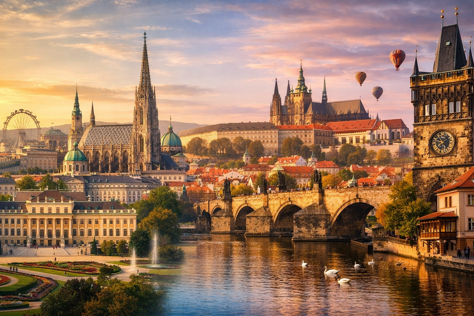 PRAGE - VIENE  24-26 PRILL