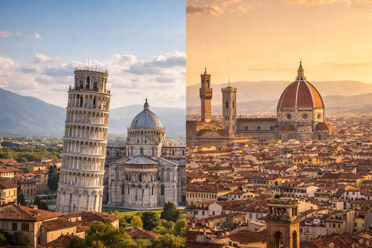 PISA - FIRENCE - SIENA - SAN GIMIGNANO